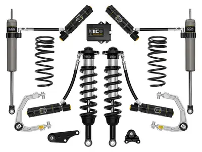 ICON Vehicle Dynamics ICON 2024-2025 Toyota Tacoma 1.25-3" Lift, Stage 6 Suspension System, Billet, Triple Rate Rear Springs