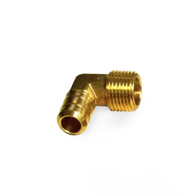 Pacific Performance Engineering 1/2 Inch NPT-M to 5/8 Inch Barb 90 Degree