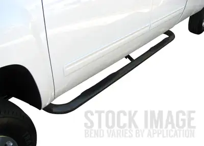 Steelcraft Automotive Steelcraft - 3 in. Round Sidebars - Black - 220300