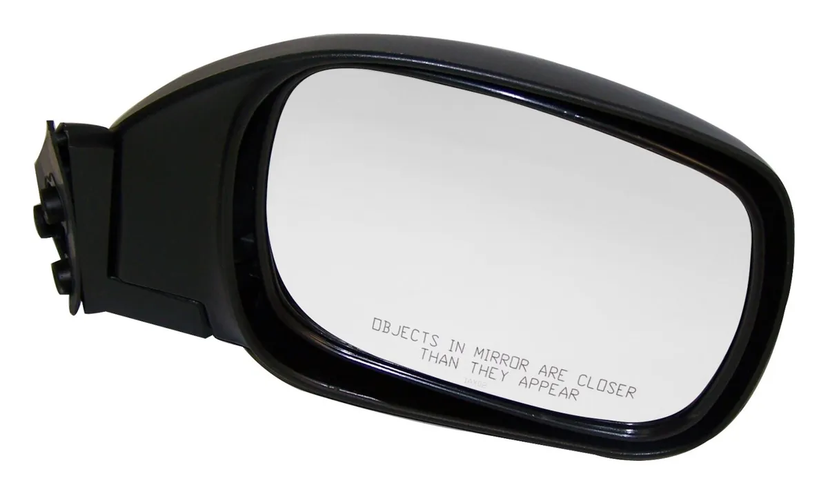 Crown Automotive Jeep Replacement 55154946AC Right Manual Folding Mirror for 1997-2001 Jeep XJ Cherokee, Black product image