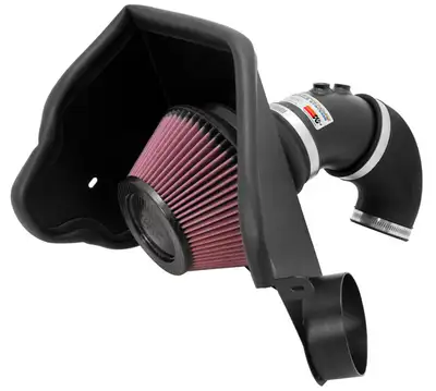 K&N 1012 Genesis Coupe 2.0l l4 (Gas) Performace Air Intake System Aluminum Black