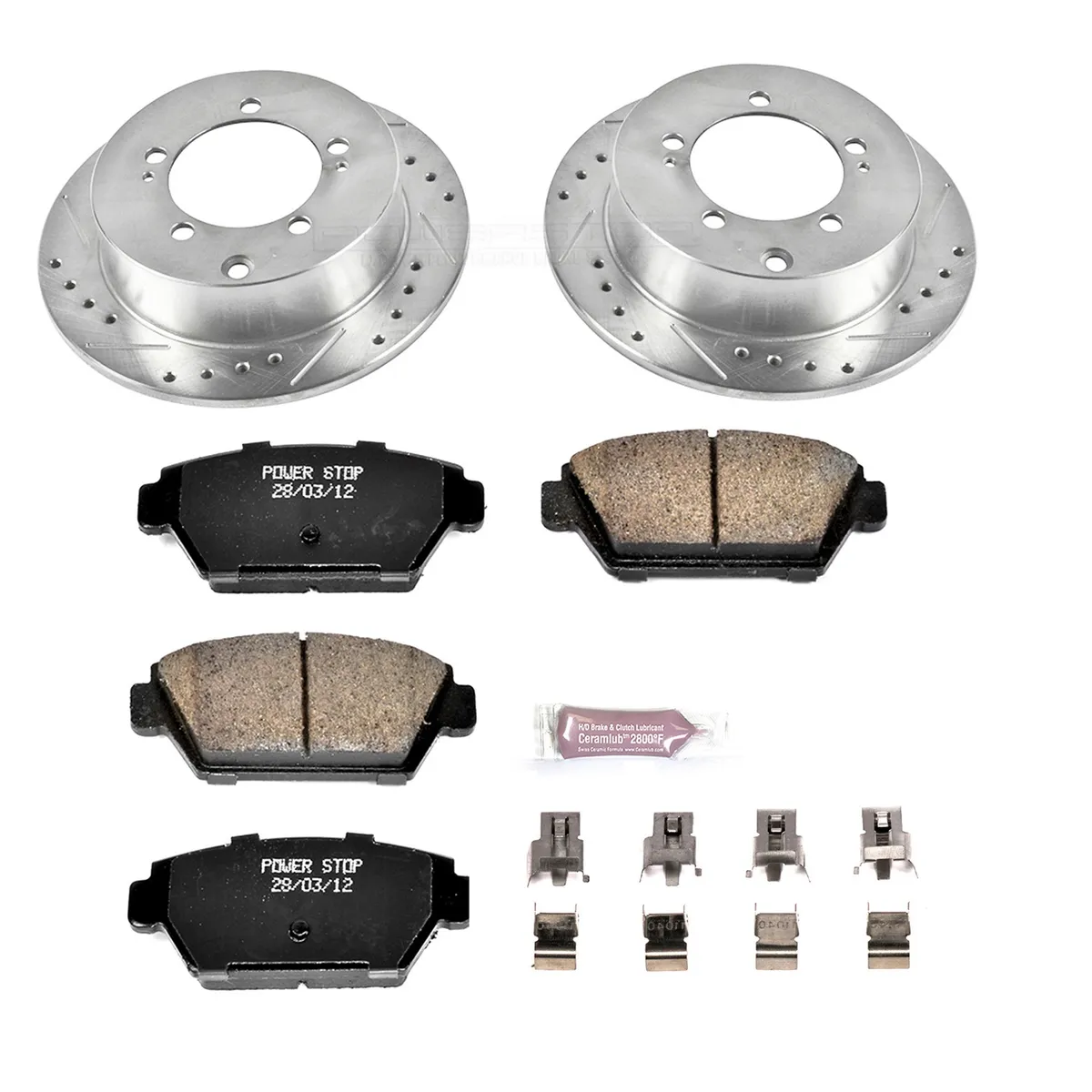 Z23 Evolution Brake Kit Rear 1990-1994 Eagle Talon 2WD 1990-1993 Eagle Talon AWD 1990-1994 Mitsu Ecli product image