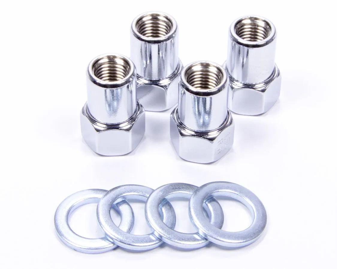Gorilla 7/16in Standard Mag Open End Lug Nuts 4 Bagged