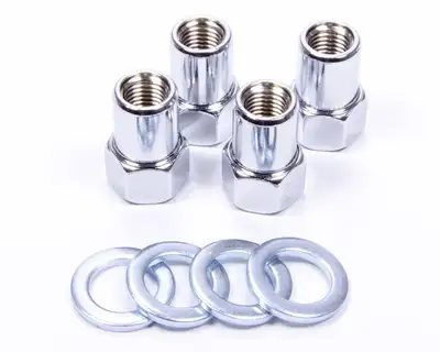 Gorilla 7/16in Standard Mag Open End Lug Nuts 4 Bagged