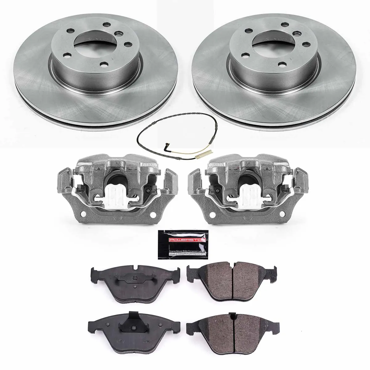 Z17 Direct Replacement Kit: Rotors; Ceramic Pads; Pad Sensors; Calipers product image