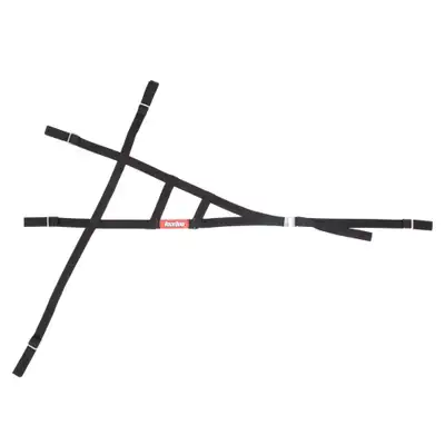 Racequip Triangle Right Side Window or Roll Cage Net; Nonsfi; Adj. Length 2858in. Height 1240in.; Black