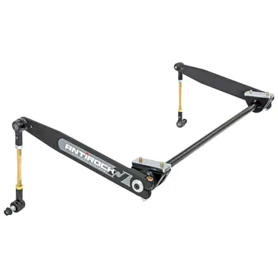 aFe Power Antirock Sway Bar Kit 87-01 Cherokee XJ 86-92 Comanche MJ Front Bolt-On Aluminum Mounts 17 Inch Steel Arms RockJock 4x4