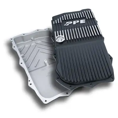 Pacific Performance Engineering 18c Jl/Jt Wrangler 3.6l Gas 850re Transmission Pan HD Cast Aluminum Brushed