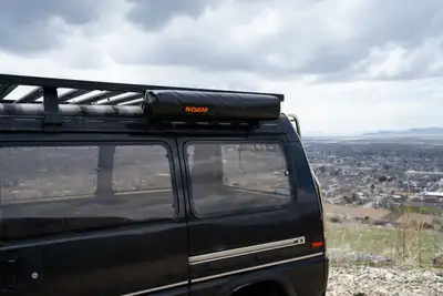 Roam Adventure Co Awning Shower Room Black