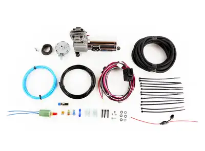 Pacbrake 12V HP325 Series Premium Air Compressor Kit Consists Of Air Compressor Pre-Built Wiring Harnesses And Required Hardware Pacbrake