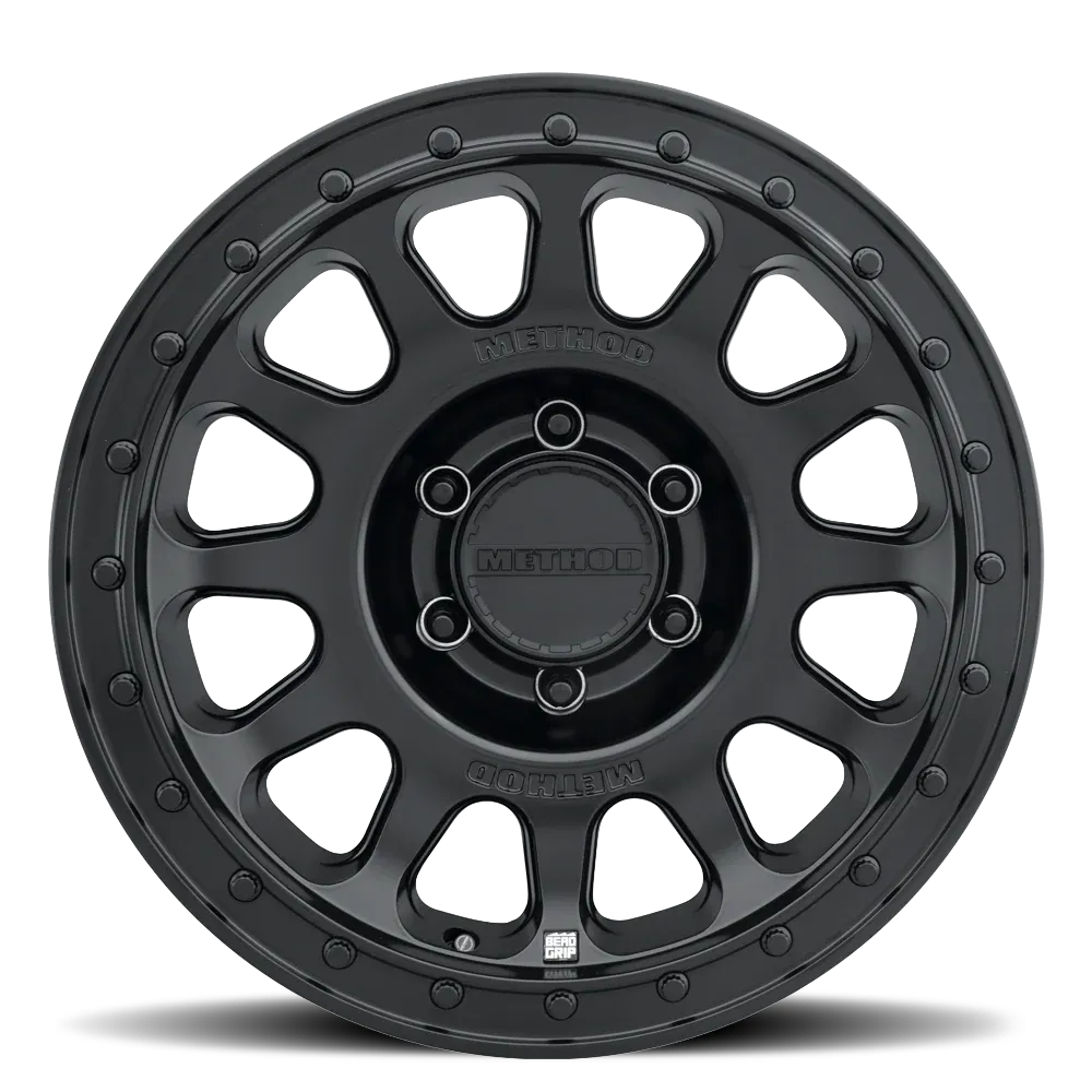 Method Race Wheels 709 HD Series Bead Grip Wheel, 18x9 6x5.5 12mm - Matte Black - Bronco 2021+ product image