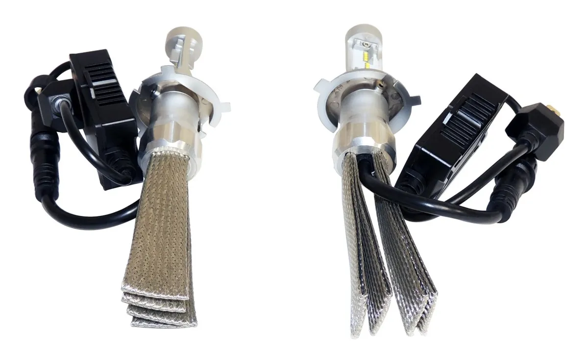 LED Headlamp Bulb Kit 1997-2006 TJ Wrangler w/ Halogen Lamp Conversion; 1987-1995 YJ Wrangler w/ Halogen Lamp Conversion; 1984-2001 XJ Cherokee w/ Halogen Lamp Conversion; 1986-1992 MJ Comanche w/ Halogen Lamp Conversion; 1993-1998 ZG (Europe) Grand C product image