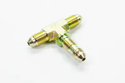 Fragola Performance Systems #3 Bulkhead Tee Fitting Steel