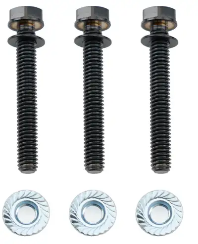 Keizer Aluminum Wheels Bolt Kit Wheel Balancer Titanium (3pcs)