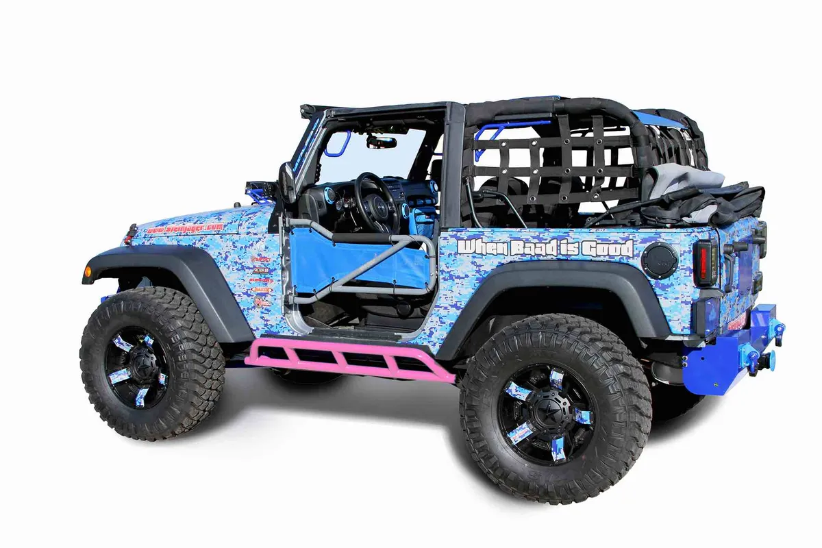 Doors 2007-2018 Trail, Tubular Style Front Doors Black product image