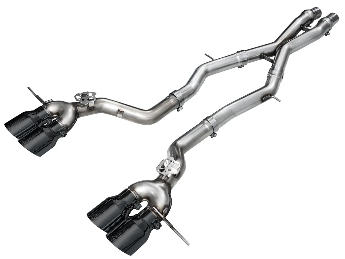 AWE SwitchPath™ Exhaust for BMW G87 M2 - Chrome Silver Tips product image