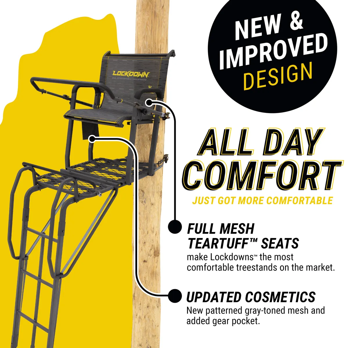Lockdown 21ft Wide 1man Ladder Stand (Updated) product image