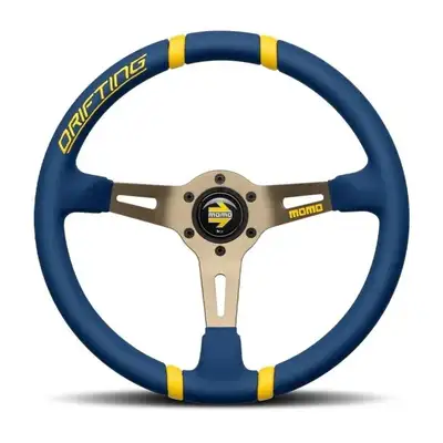 MOMO Tuning & Safety Steering Wheel Drifting Blue