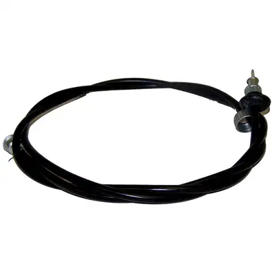 Crown Automotive Jeep Replacement 1981-1986 SJ J-Series w/ 4.2L Engine w/ Auto Transmission w/ NP208 Transfer Case;1982-1986 SJ J-Series w/ 4.2L Engine w/ T5 Transmission;1981-1990 SJ J-Series w/ 5.9L Engine w/ Automatic Transmission;w/o Cruise Control;81" Speedometer Cable