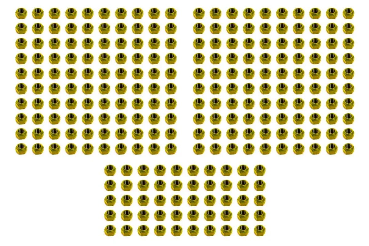 Kluhsman Racing Lugnut 250Pk 5/8-18 Steel Single Coated