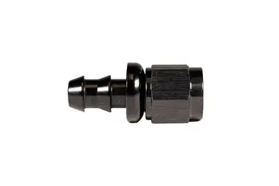 Fleece Performance Fleece Performance -6 Straight to Hose Barb Black Anodized Fitting