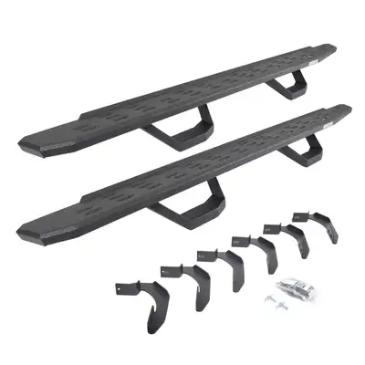 Go Rhino Go Rhino RB30 Running boards - Complete Kit: RB30 Running board - Brackets - 2 pair RB30 Drop Steps 2005 - 2026 Nissan 6963466820T