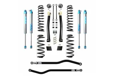 EVO Manufacturing Evo Manufacturing HD 2.5in Enforcer Stage 2 PLUS Lift Kit w/ King 2.0 Shocks - JL