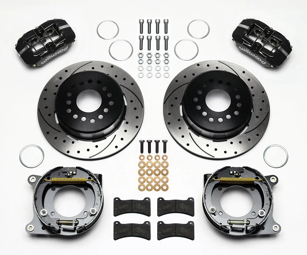 1955 - 1957 Chevrolet Forged Dynapro Low-Profile Rear Parking Brake Kit - 140-11405 product image