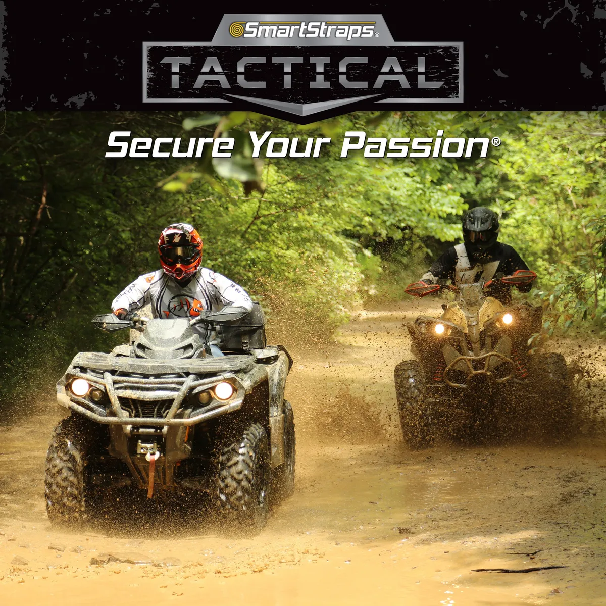 14ft 1500lb Tactical Ratchet Tie Down 4 pk Green product image