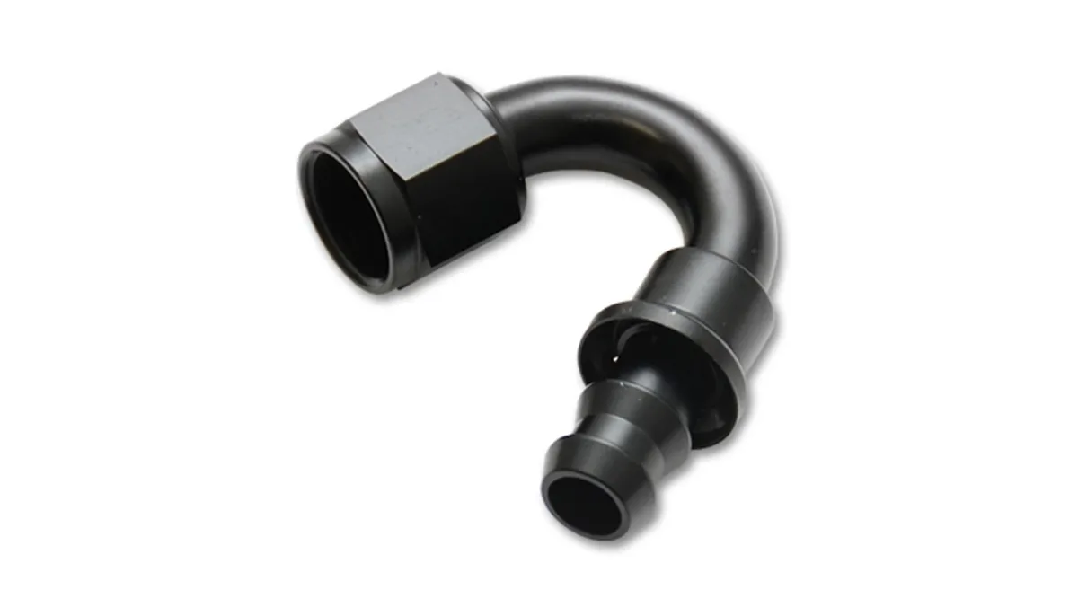 Vibrant Performance - 22510 - Push-On 150 Degree Hose End Elbow Fitting; Size: -10AN product image