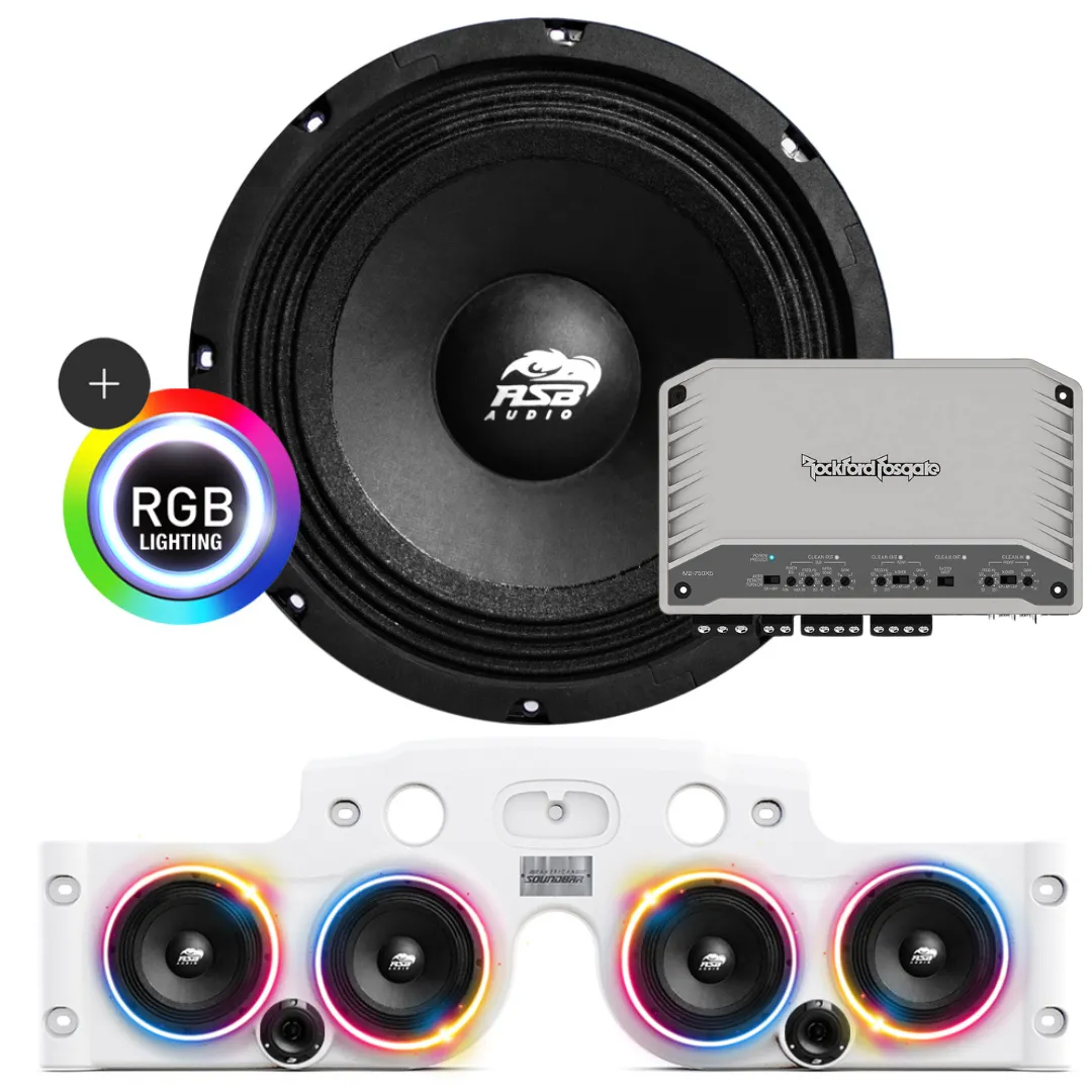 JK/JKU American SoundBar Package (Grey) product image