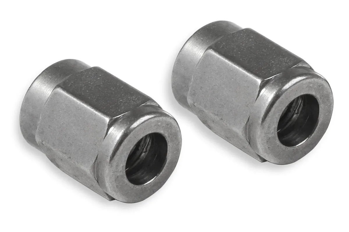 Earl's Performance #3 Tube Nut Stainless Steel 2pk