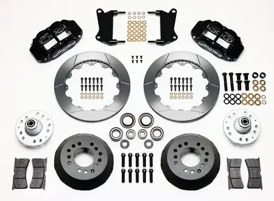 Wilwood Brakes 1960 - 1982 Buick, Chevrolet, Ford, GMC, Mercury, Oldsmobile, Pontiac Forged Narrow Superlite 6R Big Brake Front Brake Kit (Hub) - 140-9803