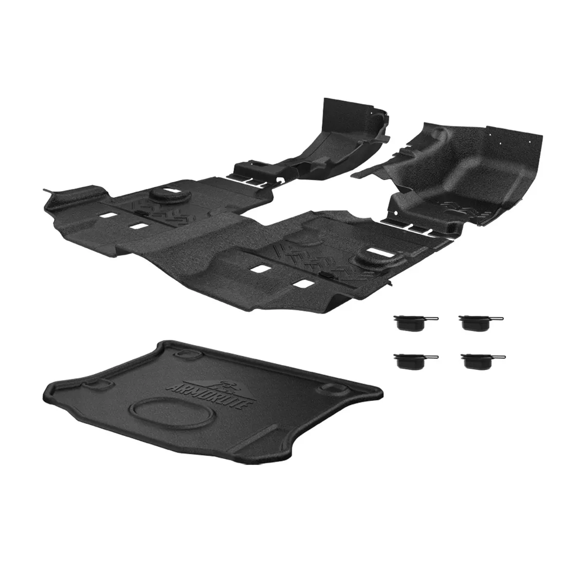 0718 Wrangler Jku 4dr 3pc Full Kit Composite Flooring Desert Khaki product image