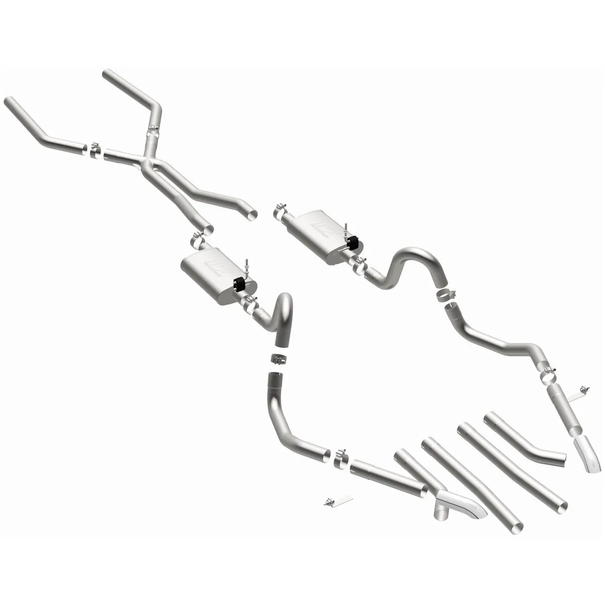 MagnaFlow Exhaust Products 15894 Street Series Stainless Crossmember-Back System product image