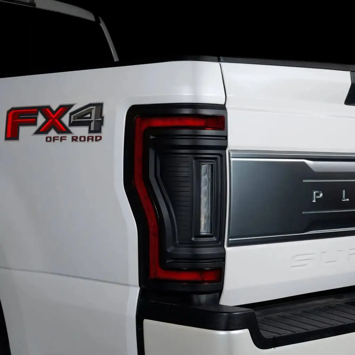 2017-2022 Ford F-250/350 Super Duty Flush Mount LED Tail Lights - Animated Turn Signals product image