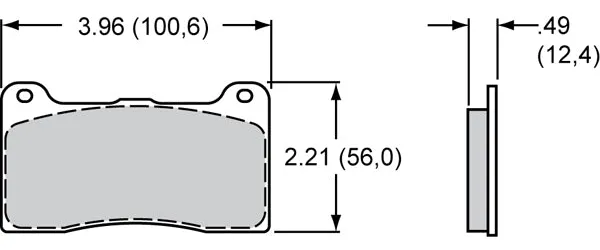 Wilwood CALIPERNDPR1.75.810 ROTOR4.75 MT product image