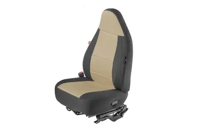 Diver Down Jeep Wrangler Neoprene Seat Covers for 97-02 Jeep Wrangler TJ Tan Diver Down