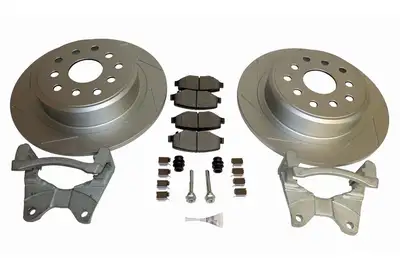 Crown Automotive Jeep Replacement RT Off-Road Rear Big Brake Kit w/ 13.5 Rotors for 2007-2018 Jeep JK Wrangler