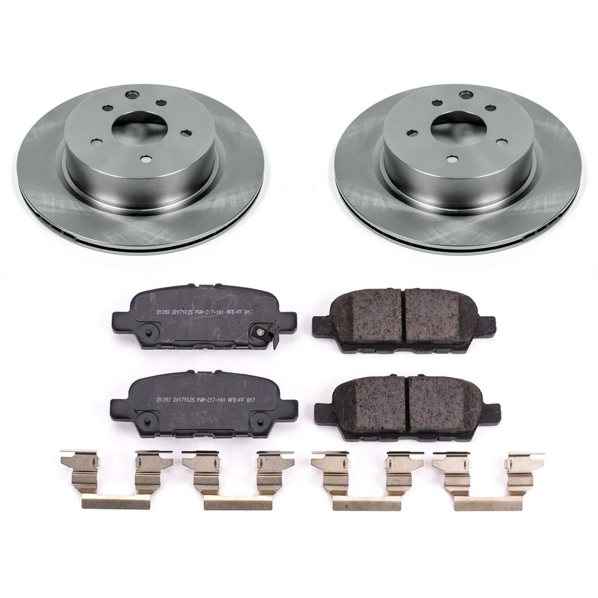 Z17 Direct Replacement Kit: Rotors; Ceramic Pads W/Hardware product image