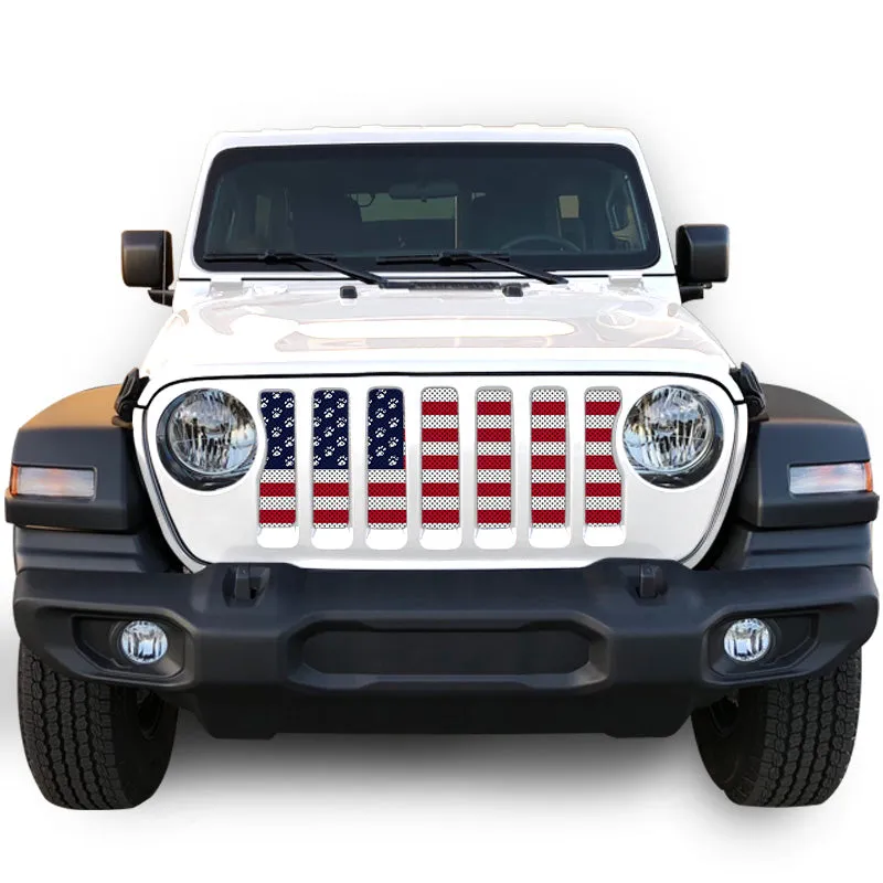 Paws Old Glory Collection American Flag Grille Inserts product image
