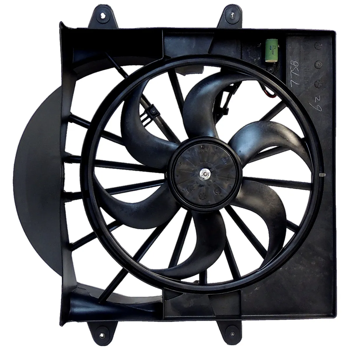 Cooling Fan Module 2008-2010 WK Grand Cherokee w/ 3.7L, 4.7L, 6.1L Engines; 2008-2010 WH (Europe) Grand Cherokee w/ 3.7L, 4.7L, 6.1L Engines; 2008-2010 XK Commander w/ 3.7L, 4.7L Engines; 2008-2010 XH (Europe) Commander w/ 3.7L, 4.7L Engines; product image