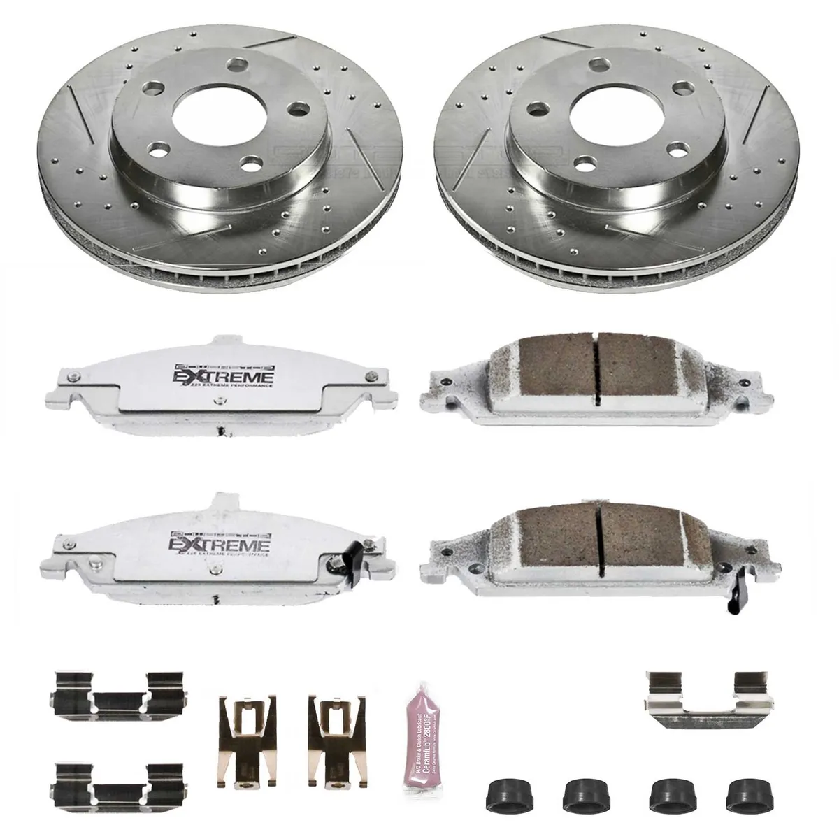 Z26 Street Brake Kit Front 2004-2005 Chevy Classic 1997-2005 Chevy Malibu 1999-2004 Oldsmobile Ale product image