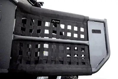 Rampage 18c Wrangler JL Trail Doors; Set Of 2; Black; (2dr)