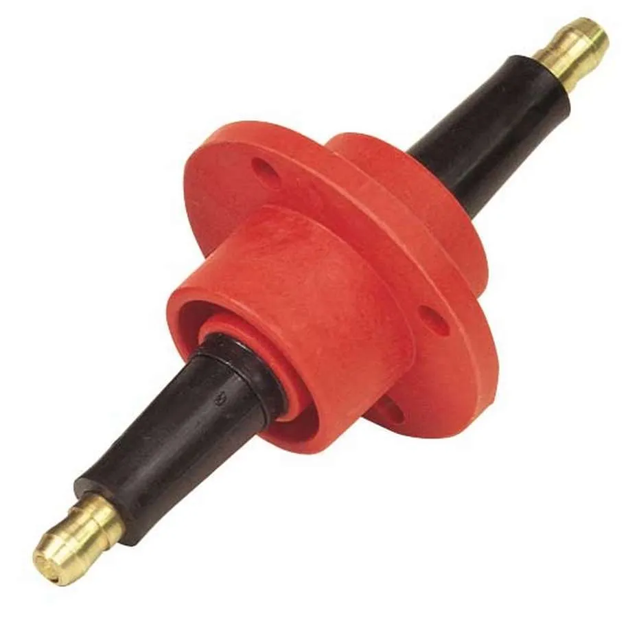 MSD Firewall Feed Thru Red