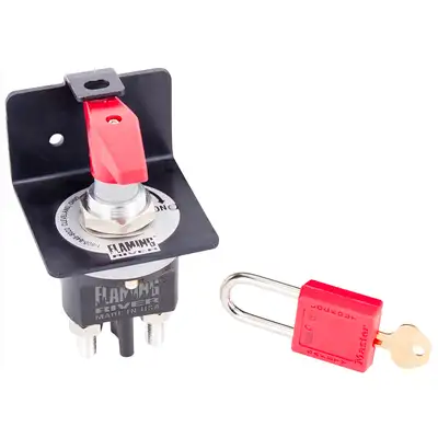 Flaming River Battery Disconnect The Big Switch 500 With Lockout Bracket