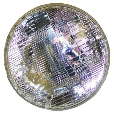 Crown Automotive Jeep Replacement Headlamp Bulb; 7 in. Round; Sealed Beam; LH(Driver) Side Or RH(Passenger) Side;