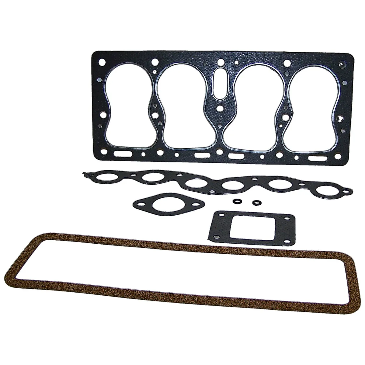 Engine Gasket Set; Incl. Valve Cvr Gkt/Intake To Exhaust Manifold Gkt/Exhaust Manifold To Frt Pipe Gkt/Cyl. Head Gkt/Exhaust To Manifold To Engine Gkt/2 Valve Cvr Screw Gkt; product image