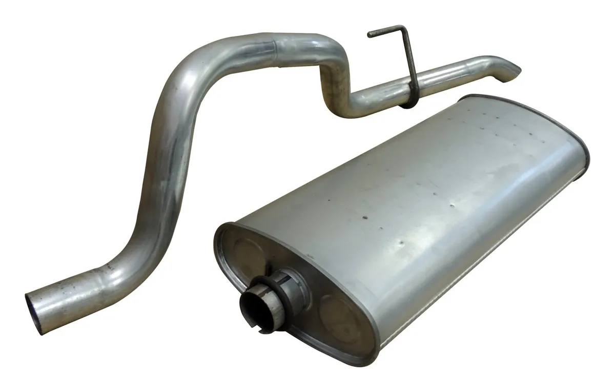 Crown Automotive Jeep Replacement 5096298AA Muffler & Tailpipe for 1999-2001 Jeep WJ, WG Grand Cherokee w/ 4.7L Engine product image