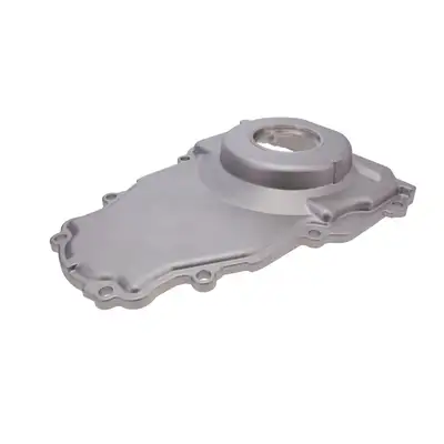 Top Street Performance Top Street Performance 81065 TSP GM LS 1-Piece Satin Aluminum Timing Cover with Crank Seal and Gasket